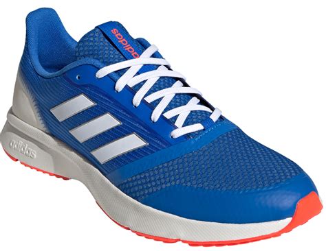 adidas sportschuh blau weiß streifen